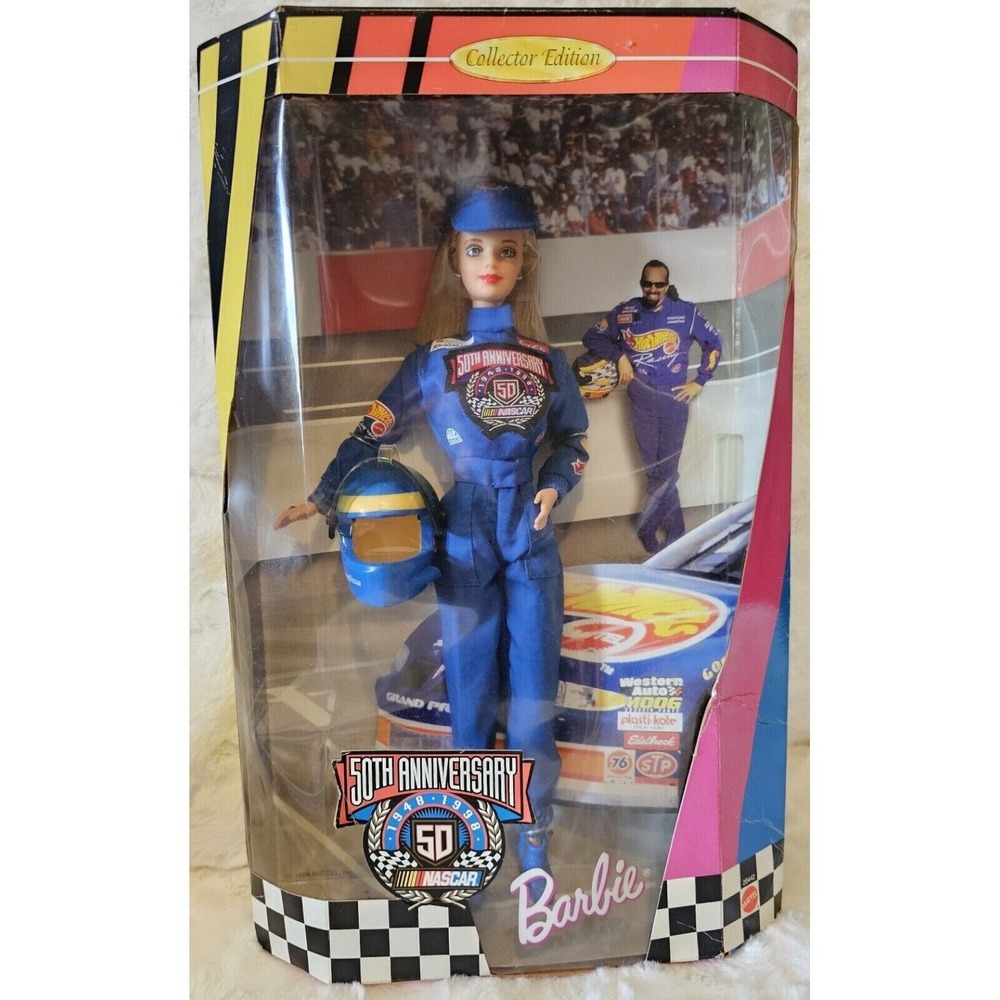 Barbie Nascar Barbie 50th Anniversary 1998